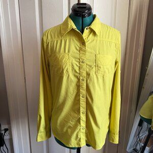 Cabela's Long Sleeve Button Up SPF Performance Outdoor Hiking Shirt